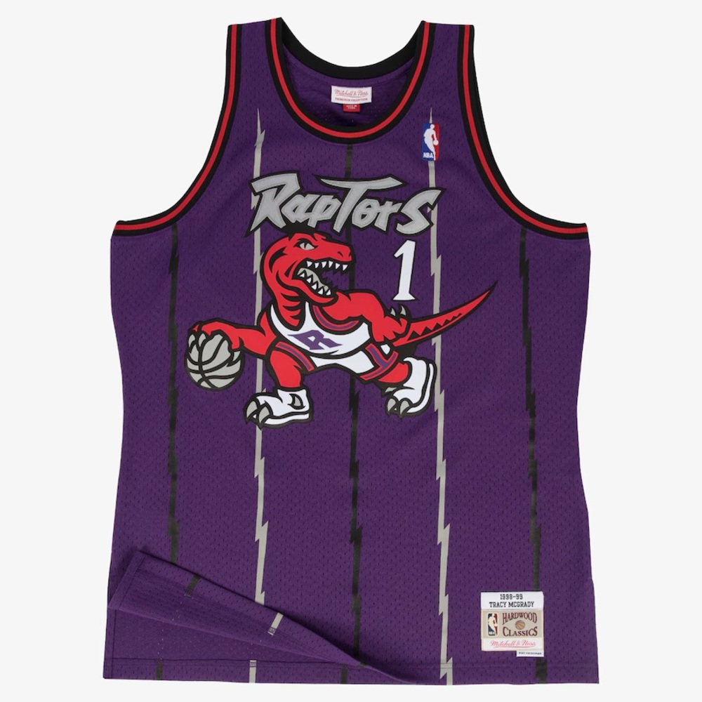 Tracy McGrady Toronto Raptors Mitchell & Ness jersey. Like new!!